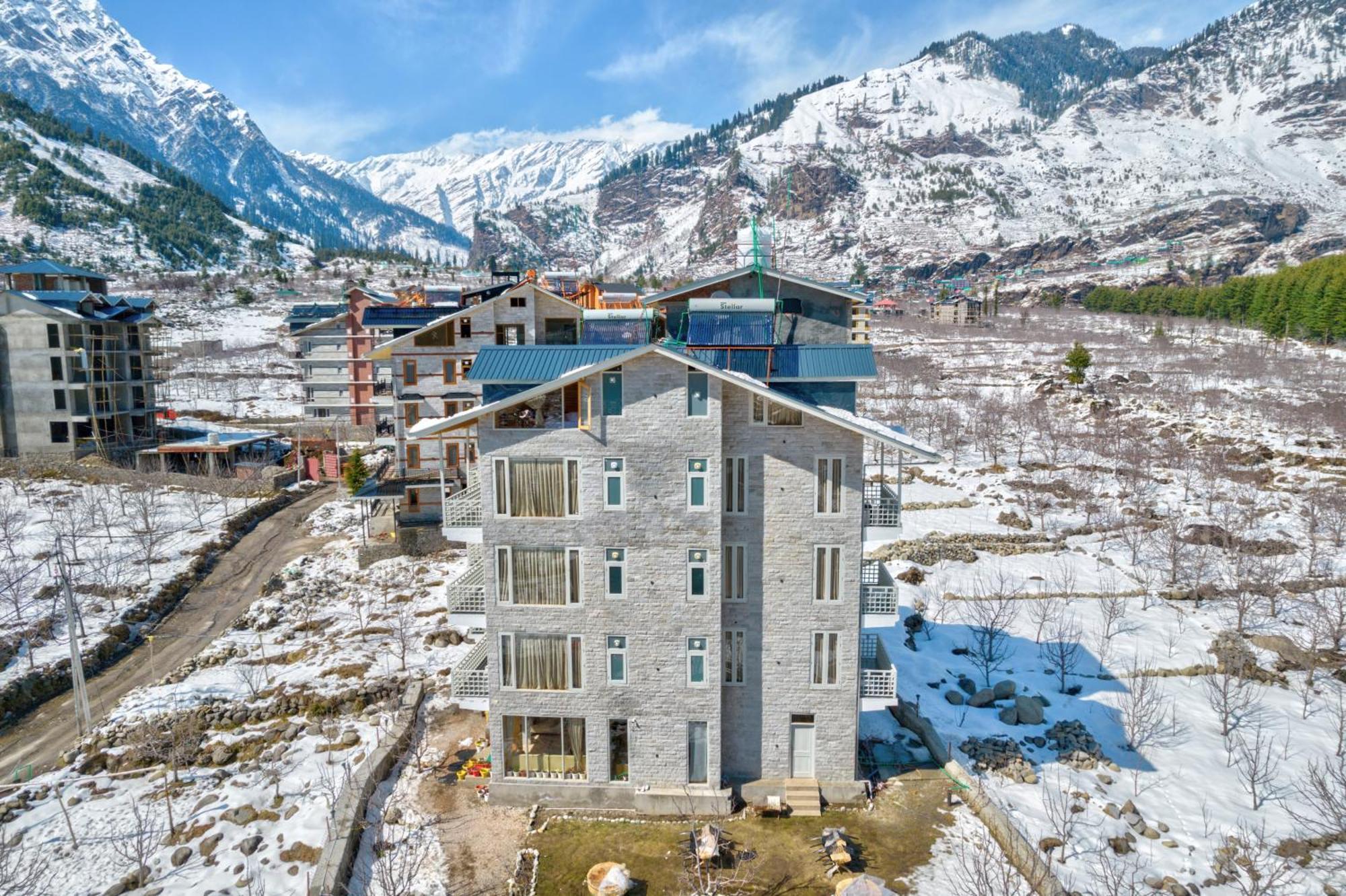 La Aero Resort Home In Snow Mountains Manāli Extérieur photo